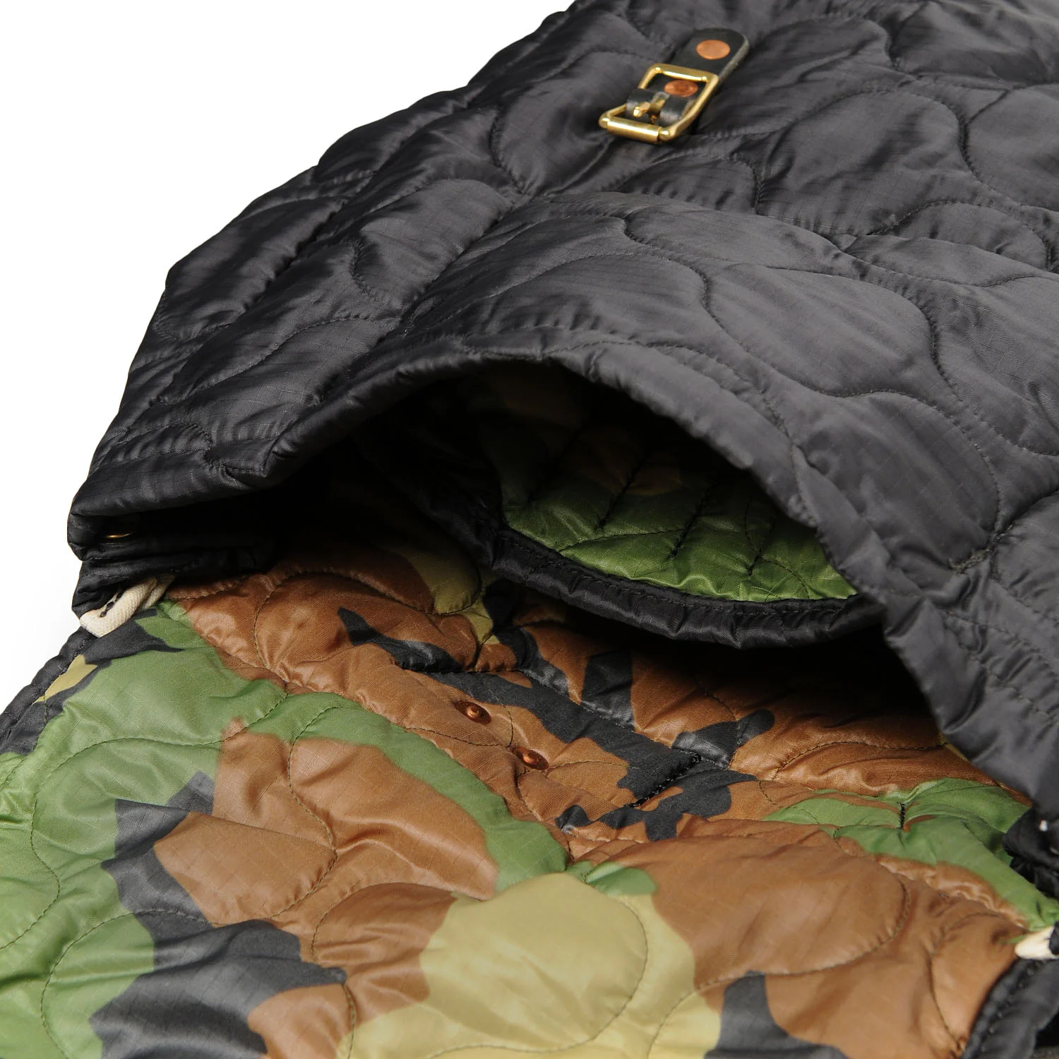 ユケテン YUKETEN キルティング バックパック Quilt Canoe Back Pack - Black Quilt — YUKETEN